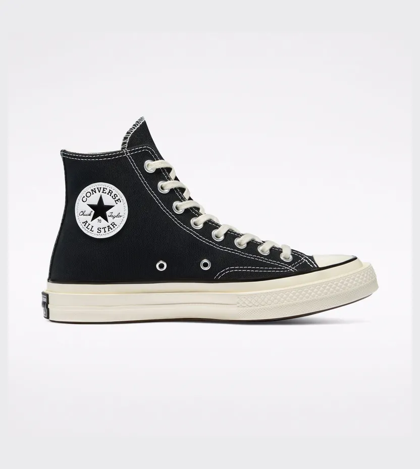 Converse CHUCK 70 CANVAS LTD HI BLACK DOUBLE Black (169145C)
