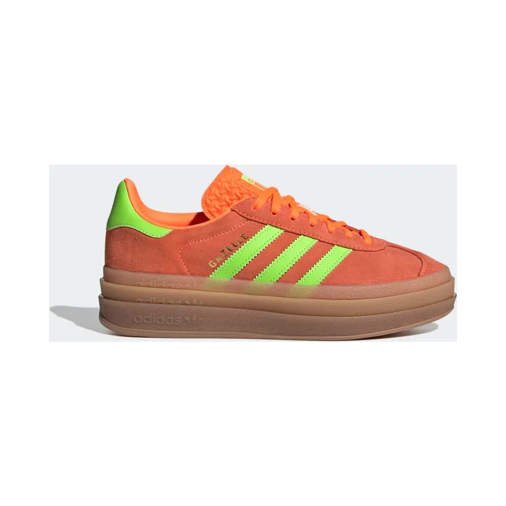 Adidas Gazelle Bold Solar Orange / Solar Green / Gum M2 (H06126)