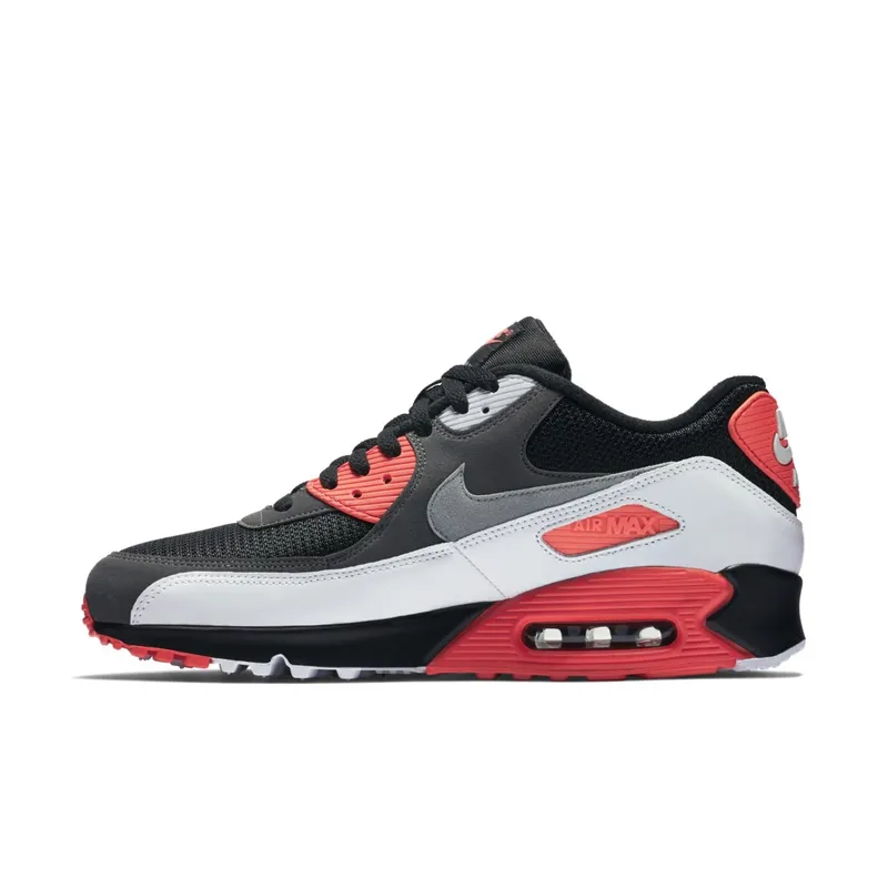Nike Air Max 90 Reverse Infrared Black/Beutral Grey-Dark Grey-White (725233-006)