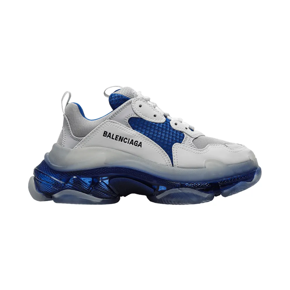 Balenciaga Triple S Clear Sole Blue (W)