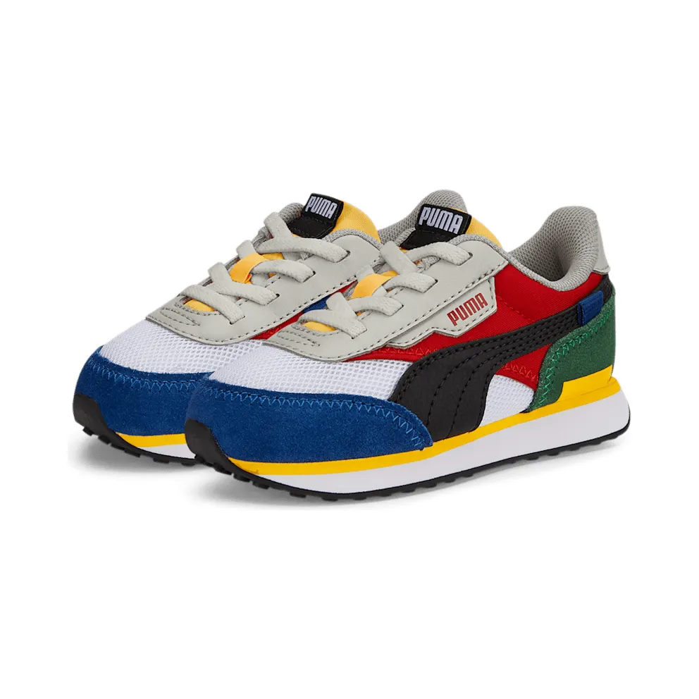 PUMA Future Rider Splash AC Babies’ Burnt Red/Gray Violet/Black (381856-06)