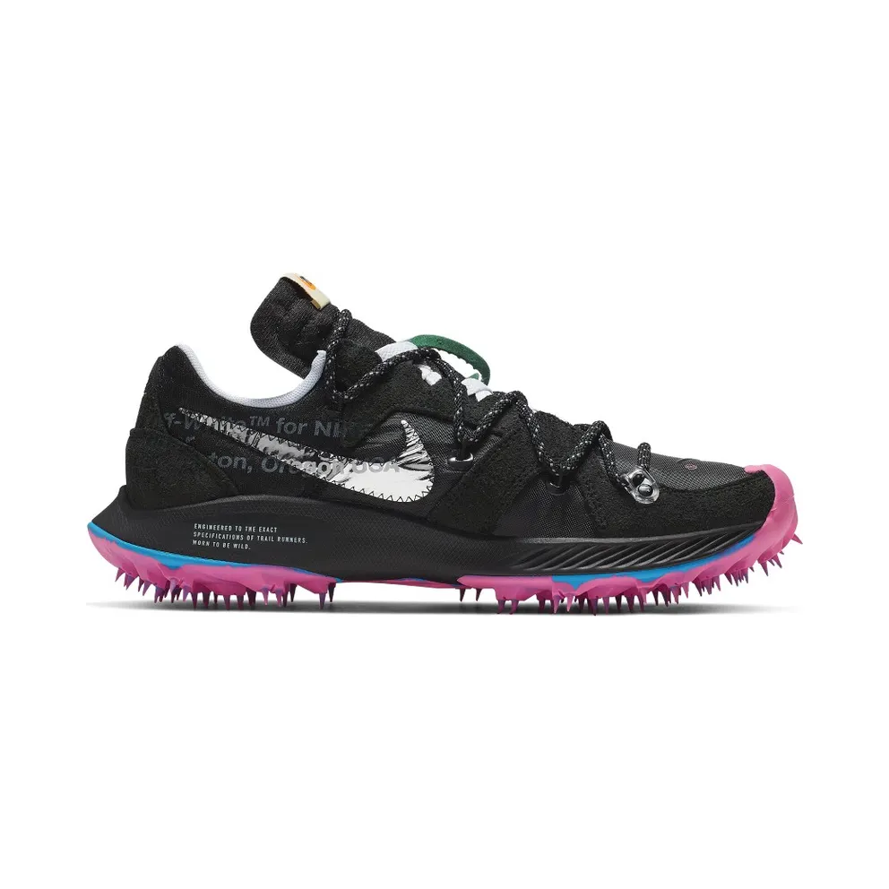 Nike Womens x Off-White Zoom Terra Kiger 5 Black (2019) (CD8179-001)