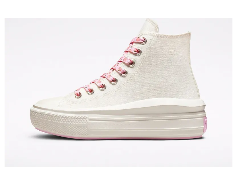 Converse Chuck Taylor All Star Move Platform Peaches Egret/cherry Blossom (A03179C)