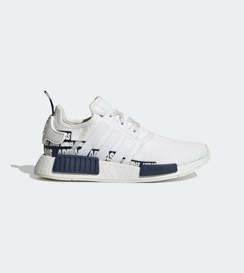 adidas NMD_R1 Crystal White / Crystal White / Collegiate Navy (S42838)