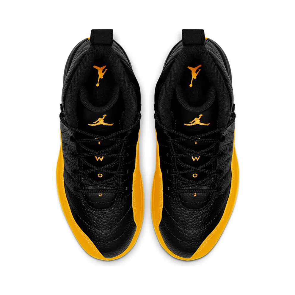 Jordan 12 Retro Black University Gold (PS) Black/University Gold (151186-070)