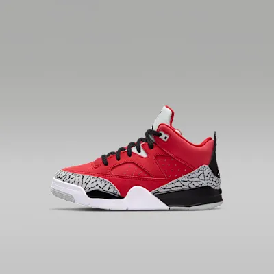 Nike Jordan Son of Mars Low “Fire Red/Grey Mist/White/Black” (IR0525-600)