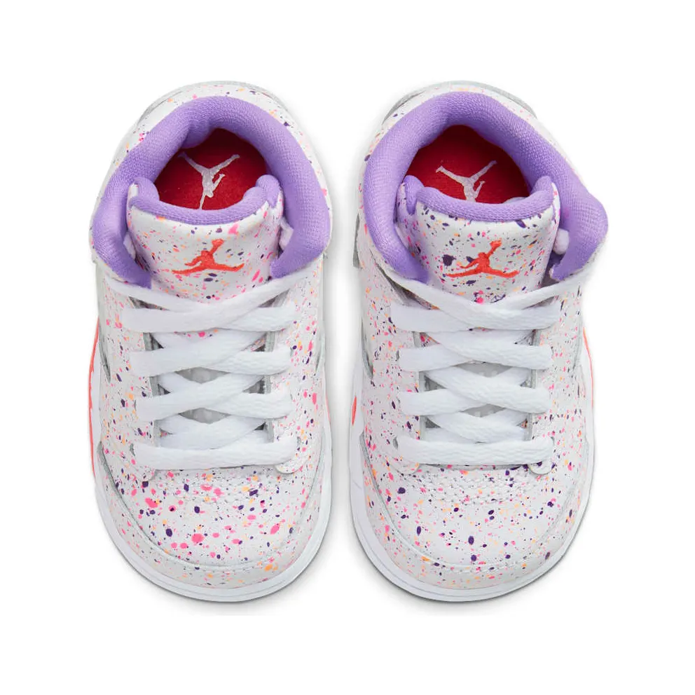 Jordan 5 Retro Easter (2020) (TD) White/Laser Crimson-Voltage Purple (CT1700-100)
