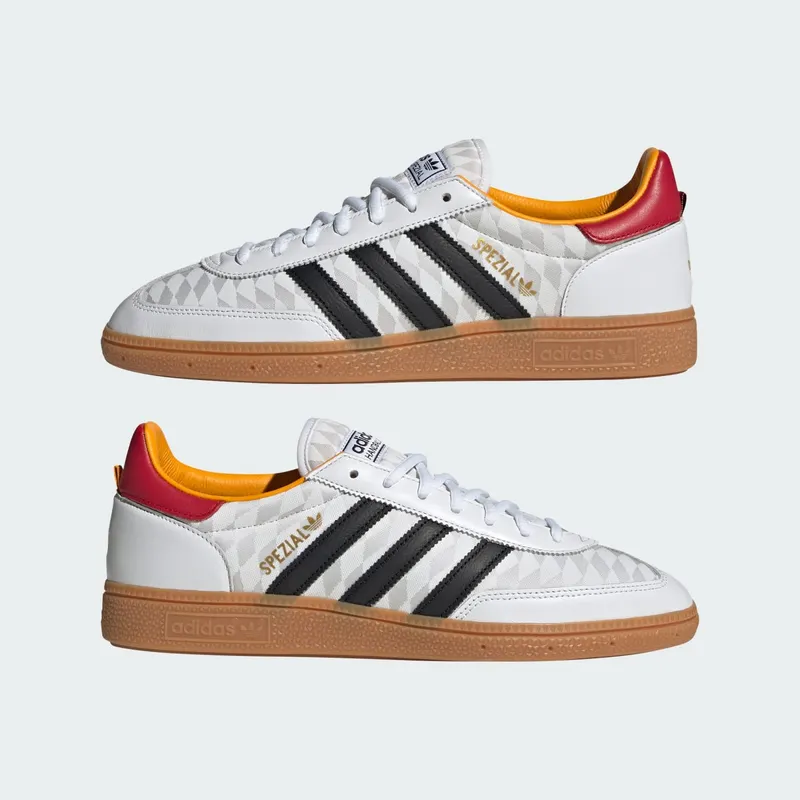 Adidas HANDBALL SPEZIAL Shoes Cloud White / Core Black / Bold Red (KI6052)