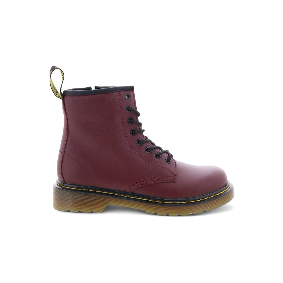 Dr. Martens 1460 Softy Leather Lace Up Boots Cherry Red (15382601)