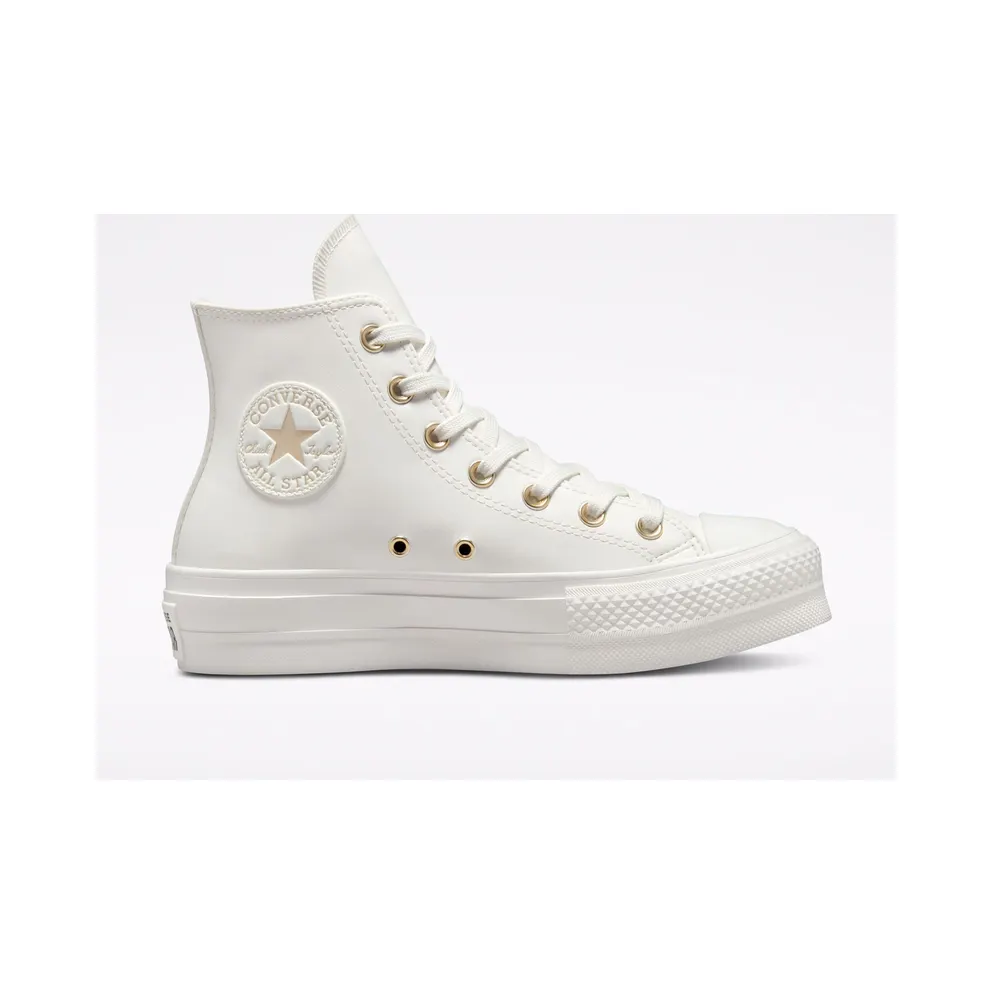 Converse Chuck Taylor All Star Lift Platform Mono White Vintage White/egret/Gold
