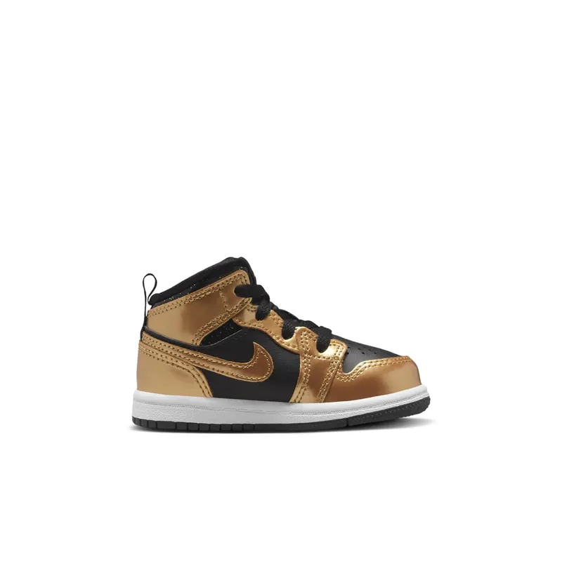 Jordan 1 Mid Se TD “Black / Metallic Gold” (DR6969-071)