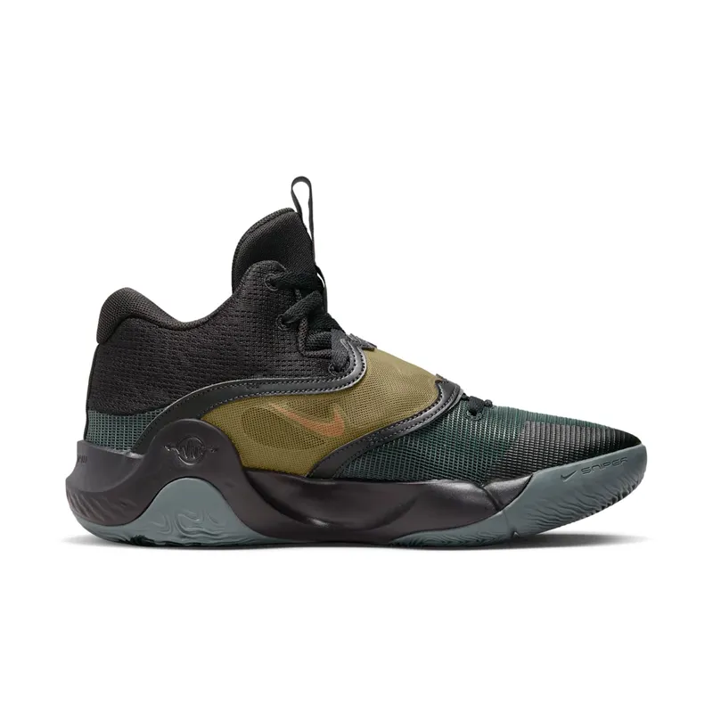 Nike KD Trey 5 X Black Metallic Gold Green (DD9538-010)