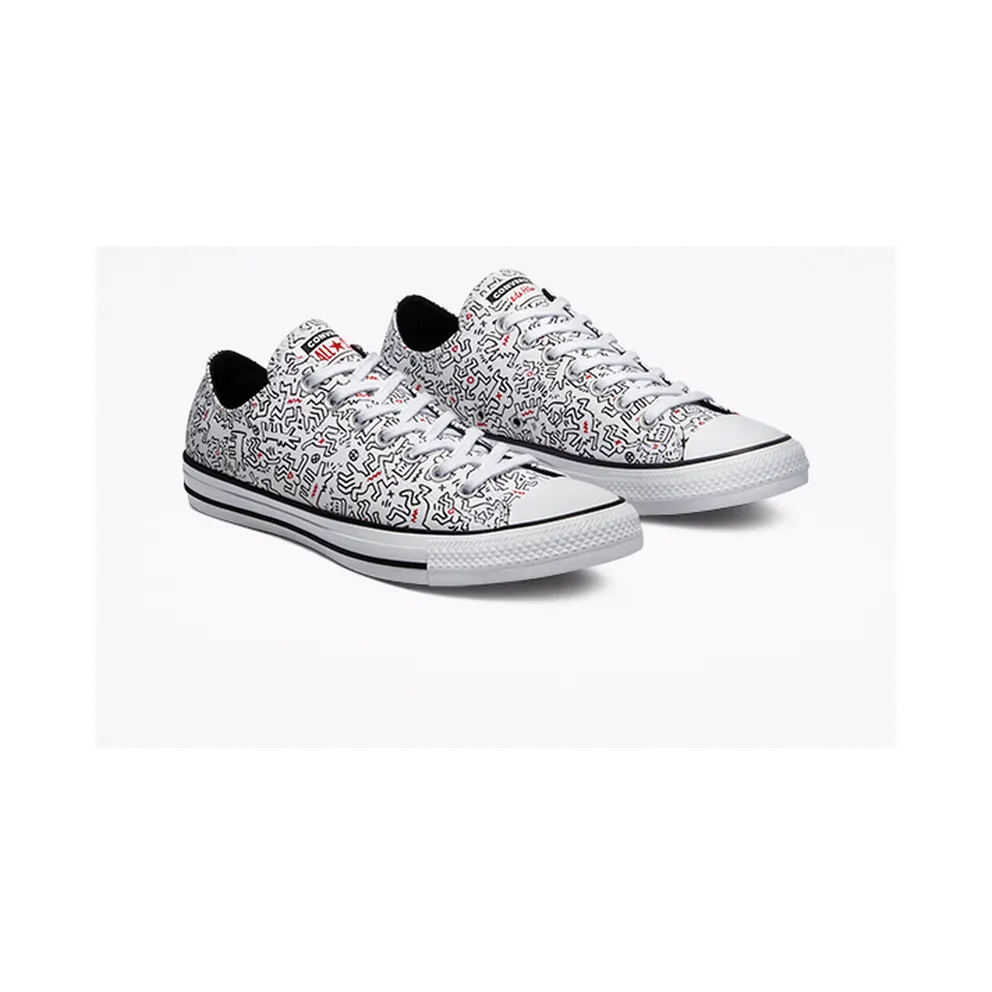 Converse Converse x Keith Haring Chuck Taylor All Star Low Top White/Black/Red (171860C)