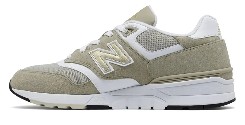 New Balance 597 Classic Khaki/White-Gold Khaki/White-Gold (ML597RSA)