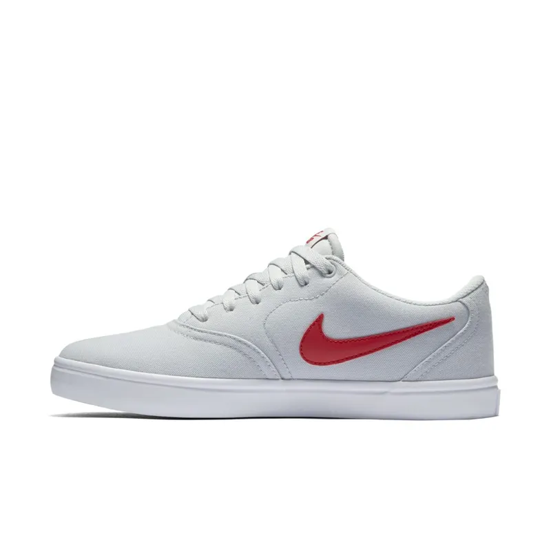Nike  SB Check Solar CNVS Pure Platinum Pure Platinum/University Red White (843896-006)