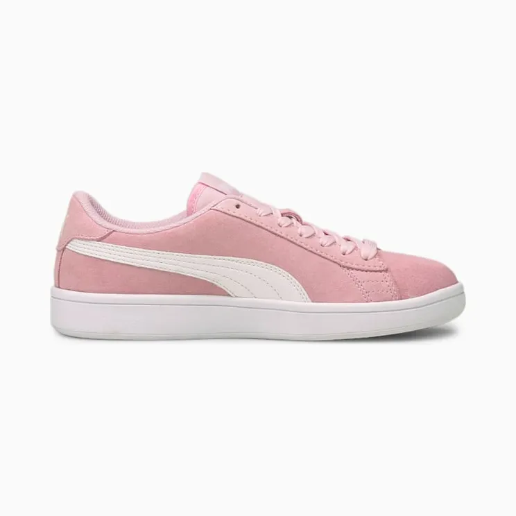 Puma Smash v2 Suede Jr Pink/White (36517627)