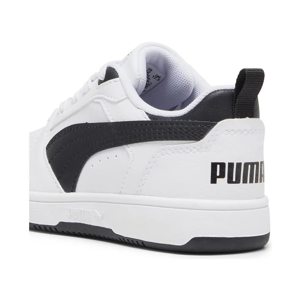 Puma Rebound V6 Lo “Puma White / Puma Black / Puma Black” (393834_02)
