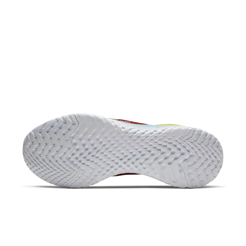 Nike Epic React Flyknit 2 Black Hyper Jade University Red Black/Black-Hyper Jade-University Red-Hyper Grape-Amarillo (BQ8928-007)