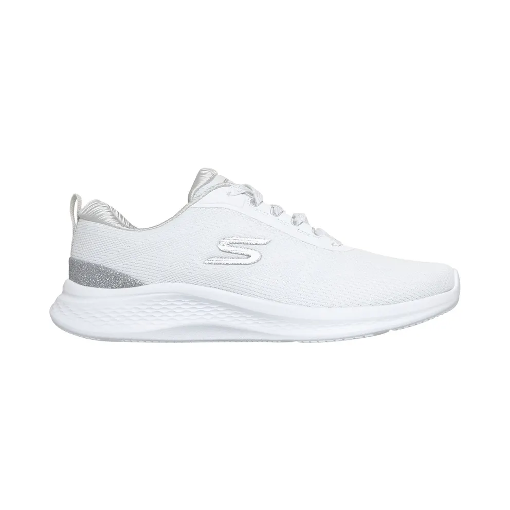 Skechers Skech-Lite Pro 2.0 – Brilliant Shimmer Sneaker Weiß/Zilver