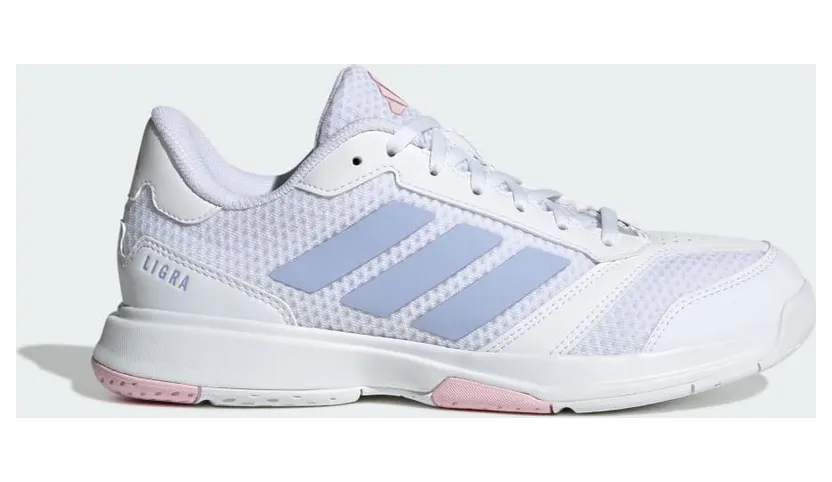 Adidas Ligra 8 Indoor Cloud White / Violet Tone / Clear Pink (IH8120)