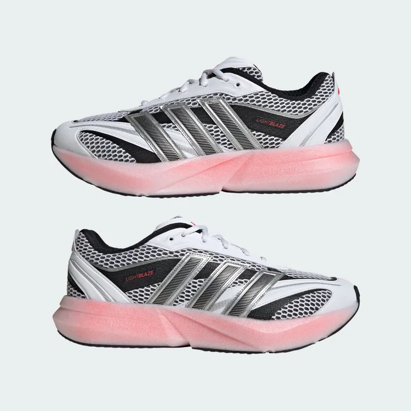 Adidas Lightblaze Glow Cloud White / Core Black / Lucid Red (JS2061)