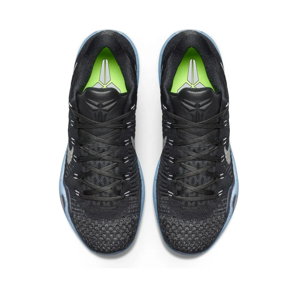 Nike Kobe 10 Elite HTM Arrowhead Black/Metallic Silver (805937-002)