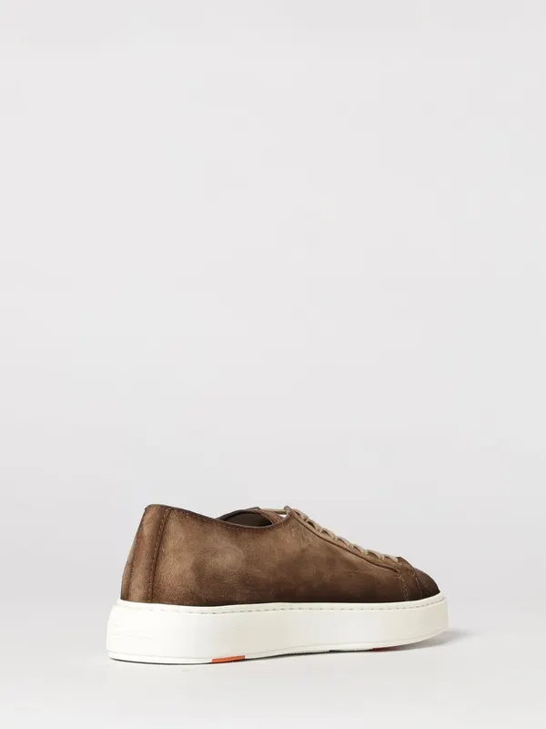 Santoni Damps Suede Sneakers Brown (MBCD21571BARTAOLM21) (2)
