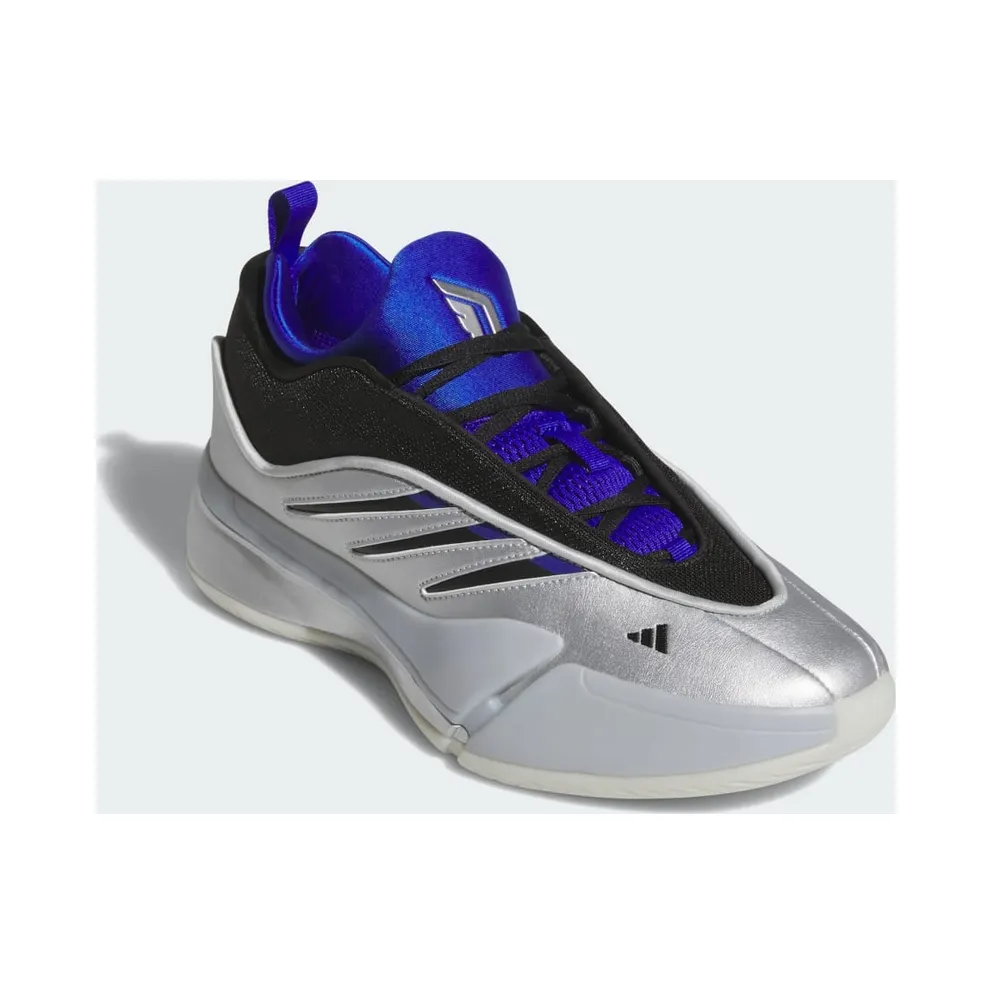 Adidas Dame 9 Silver Metallic / Core Black / Lucid Blue (JH6633)