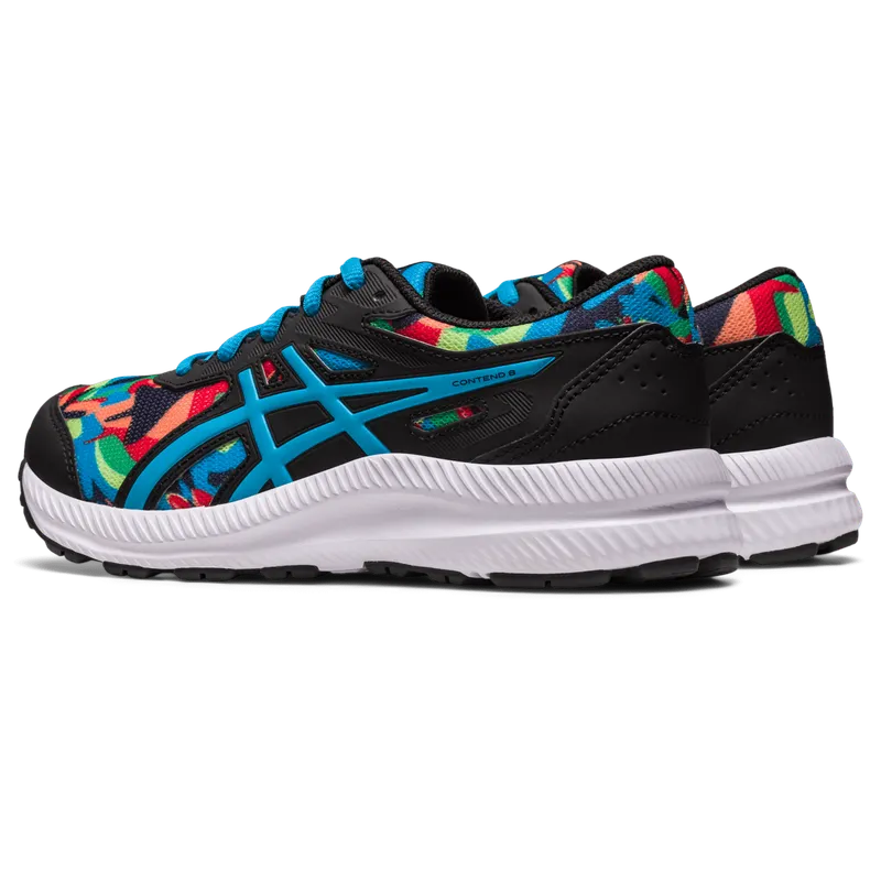 Asics CONTEND 8 GS Black/Island Blue (1014A294.003)