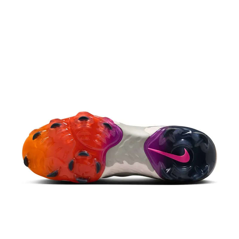 Nike Alpha Huarache Elite 4 Low MCS Light Silver Jade Horizon Phantom Laser Orange (HF1137-001)