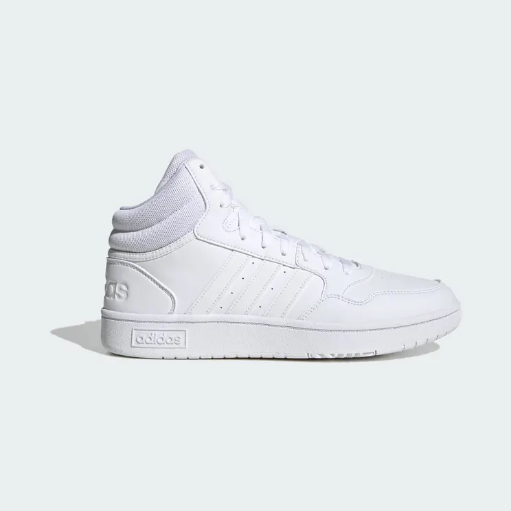 adidas Hoops 3.0 Mid Lifestyle Basketball Classic Vintage Cloud White / Cloud White / Cloud White (ID9838)