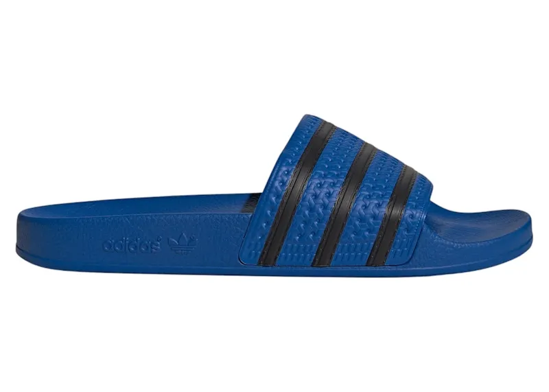 adidas Adilette Slides Blue Core Black (JR3620)