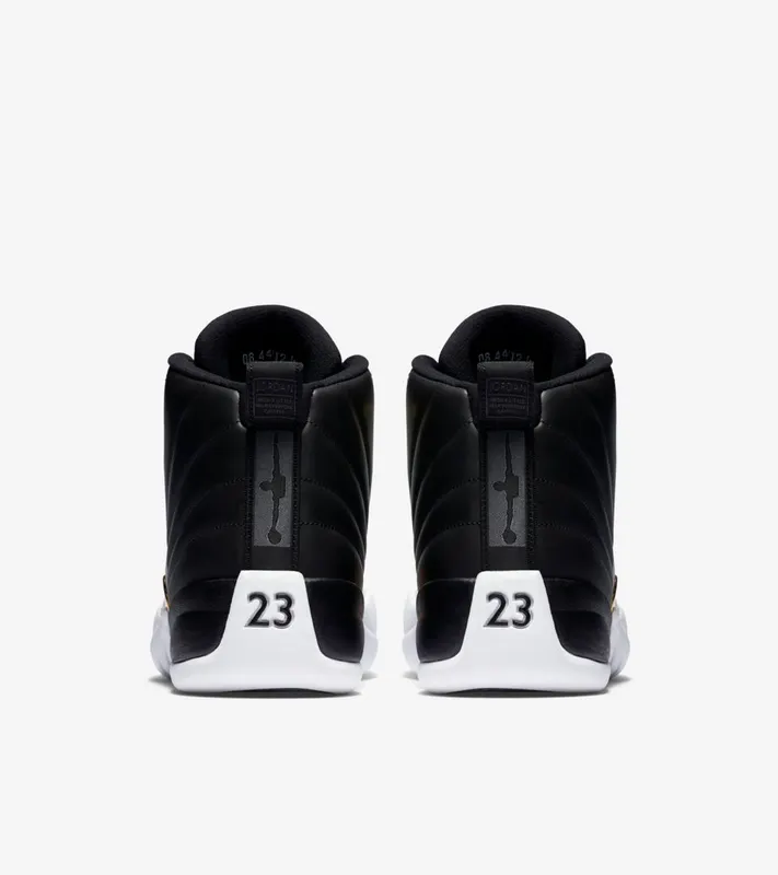 Jordan 12 Retro Wings Black/Metallic Gold/White (848692-033)