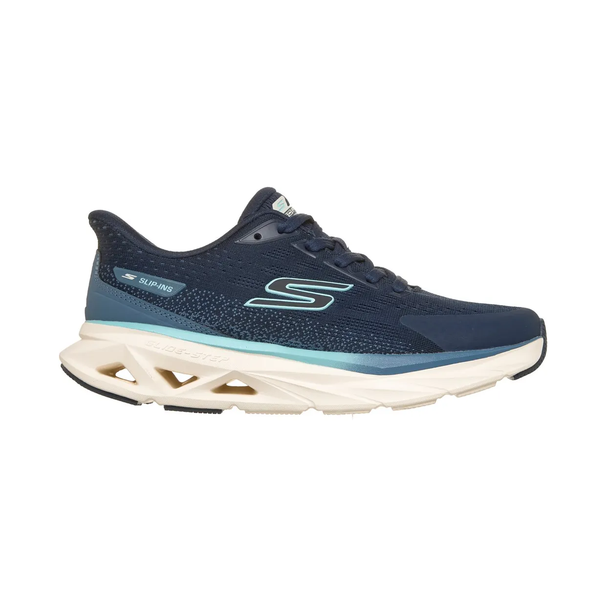 skechers-glide-step 129825_NVY