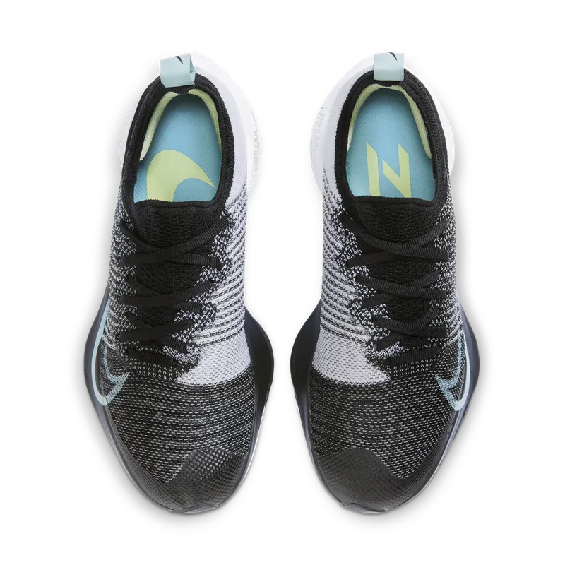 Nike Air Zoom Tempo Next% Black White (W) Black/Glacier Ice-Volt-White (CI9924-001)