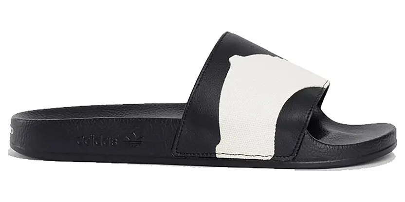 adidas Y-3 Adilette Black White