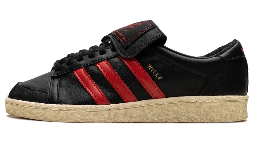 Adidas X Willy Chavarria Jabbar Low “Black/Red” (JP6111)