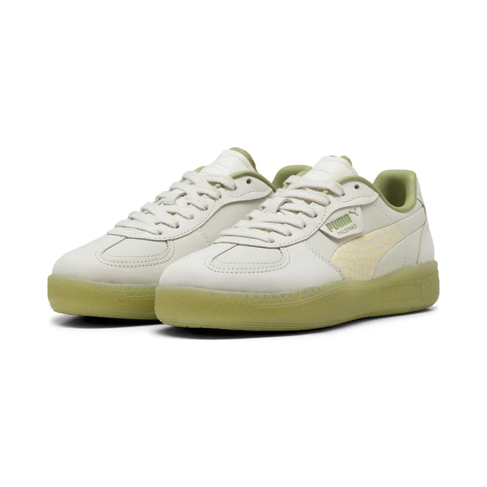 Puma Palermo Moda Selva “Vapor Gray / Creamy Vanilla / Calming Green” (401435_01)