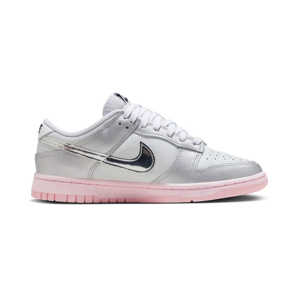 Nike Dunk Low LX “Metallic Silver Pink Foam” (HM3698-006)
