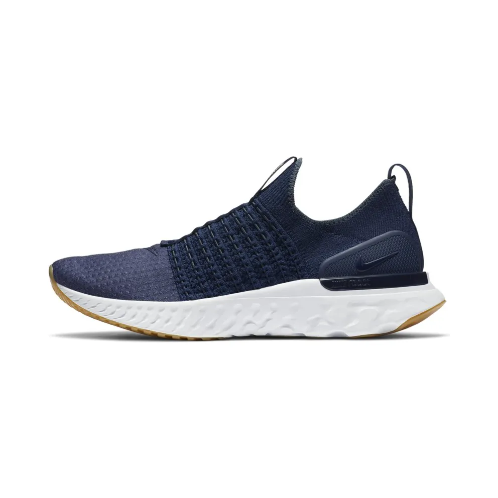 Nike React Phantom Run Flyknit 2 College Navy College Navy/Blue Fox/Light Silver (CJ0277-401)