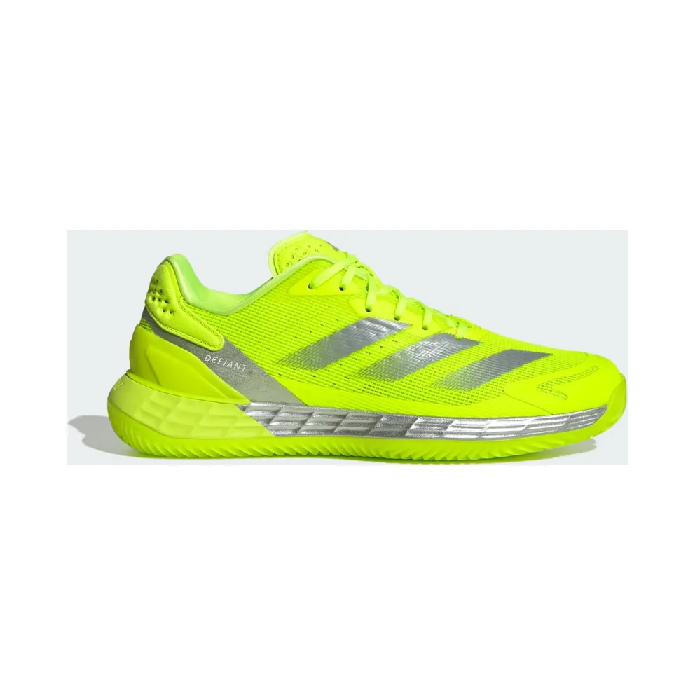 Adidas Defiant Speed 2 Clay Tennisschuhe Lucid Lemon / Iron Metallic / Silver Metallic (IH2971)