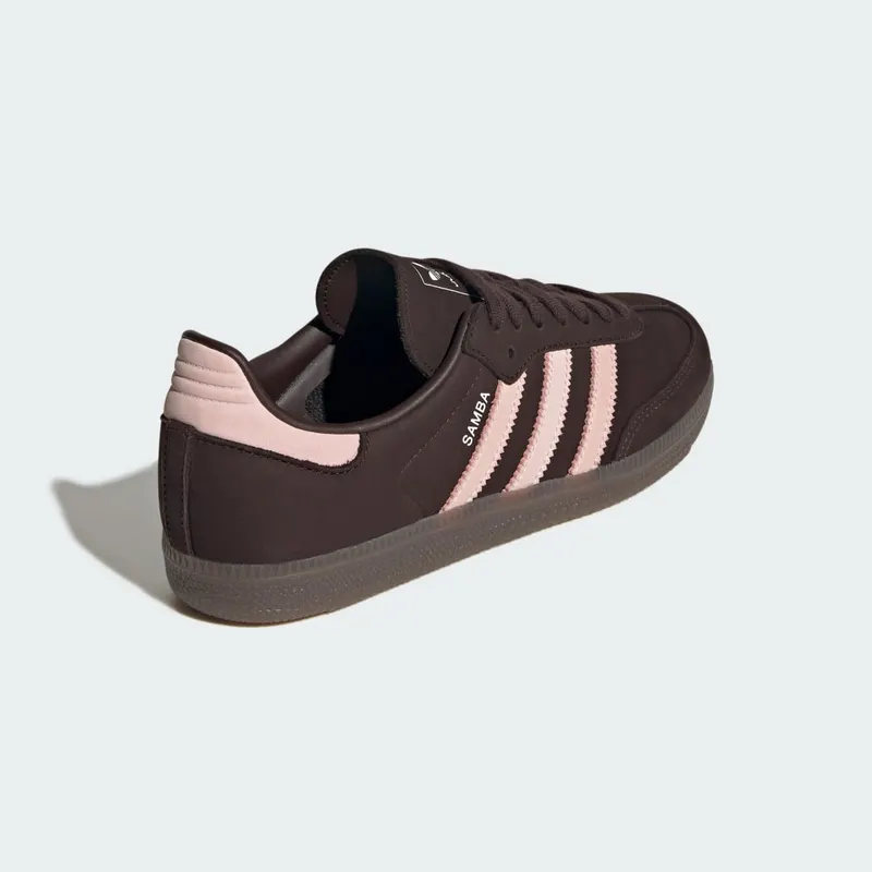 Adidas SAMBA OG Shoes Aurora Coffee / Sandy Pink / Cloud White (IH9166)