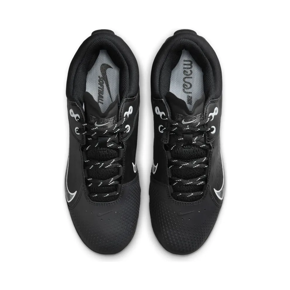 Nike Hyperdiamond 4 Elite Black Iron Grey Pure Platinum (FZ0923-001)