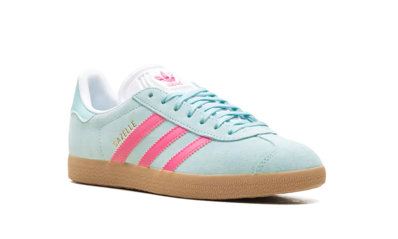 Adidas Gazelle “Flash Aqua Lucid Pink” (JI1375)