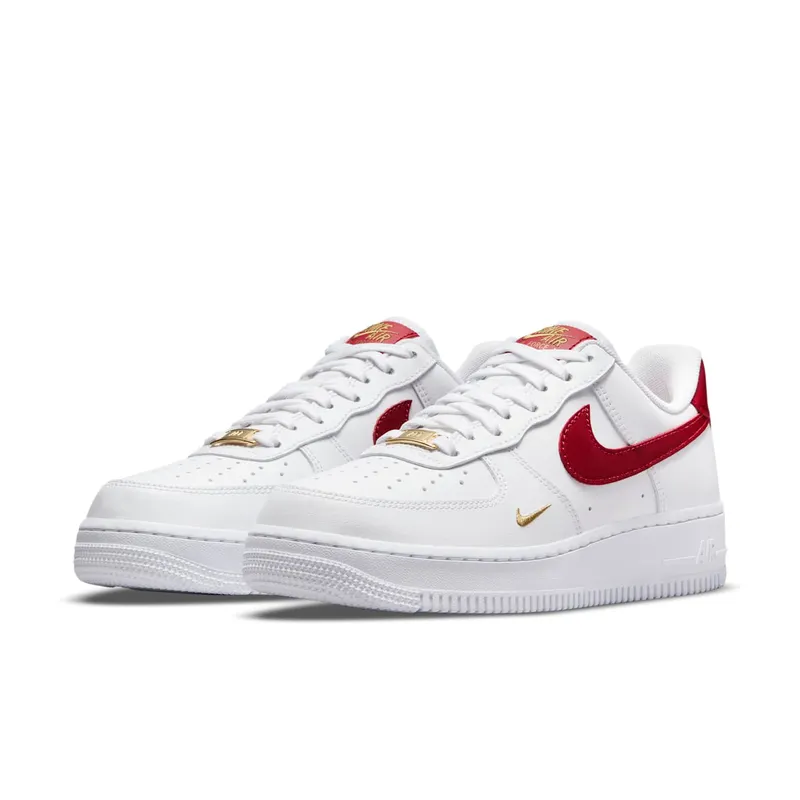 Nike Air Force 1 07 Red Mini Swoosh (CZ0270-104)