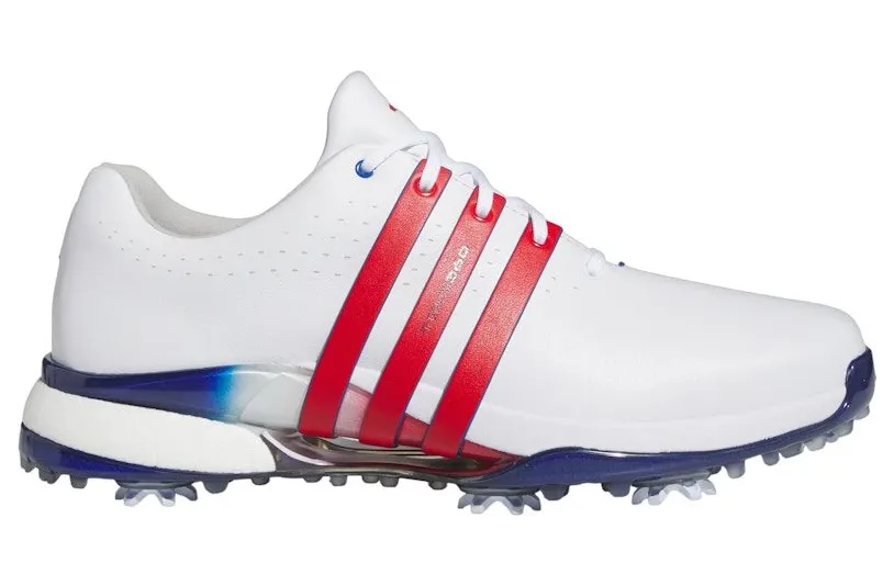adidas Tour360 24 Golf Cloud White Better Scarlet Royal Blue (IE3370)