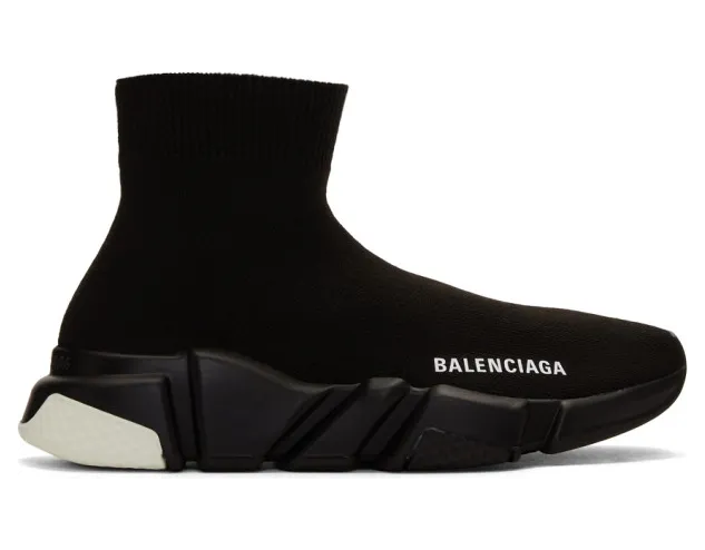 Balenciaga Black Speed Sneakers (587280-W1703)