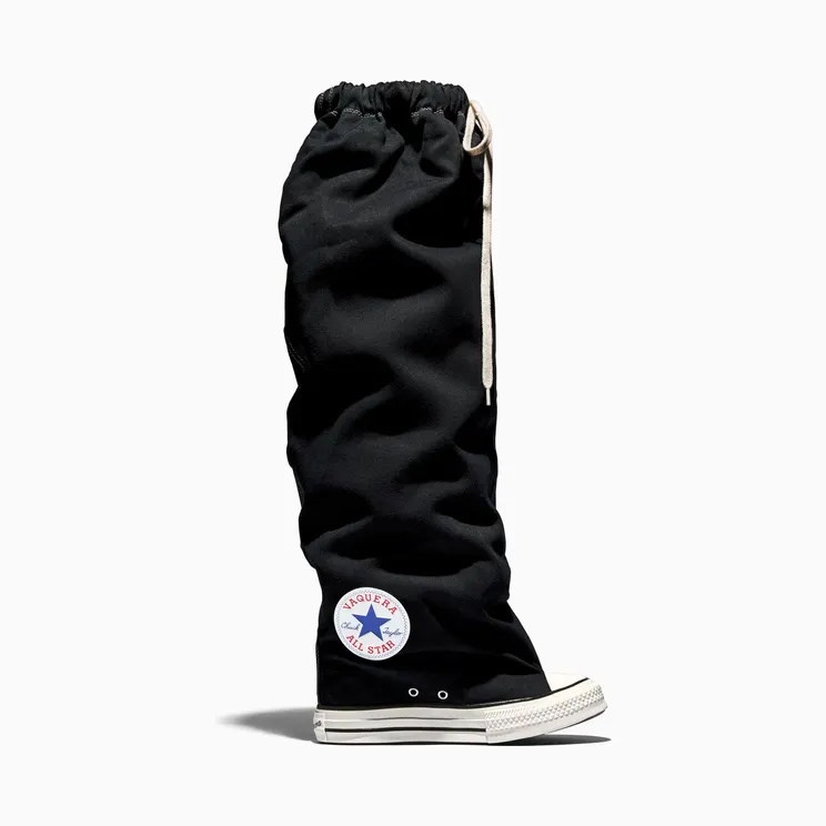Vaquera x Converse (W) Chuck Taylor All Star XXXHi Slouch Wedge ‘Black’ (A17691C)