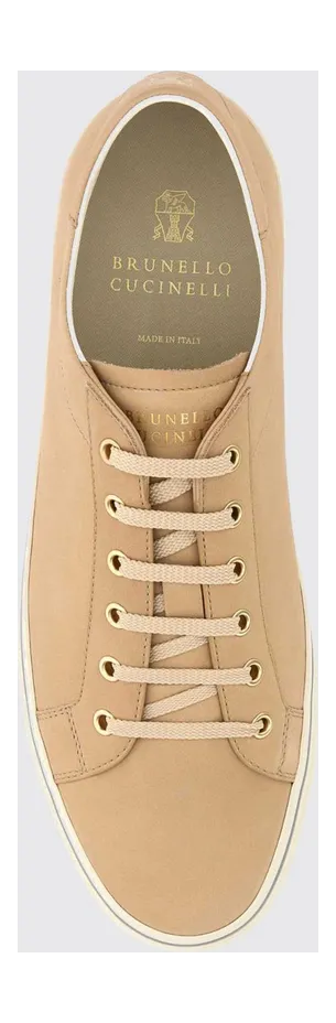 Brunello cucinelli Leather Sneakers Camel (MZUSNUZ341C7996) (2)