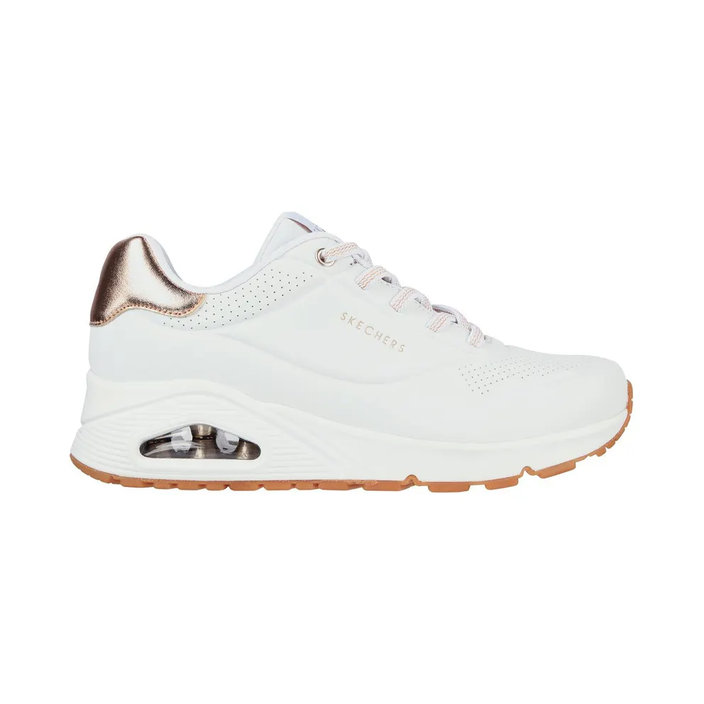 Skechers UNO – Shimmer Away Sneaker Weiß